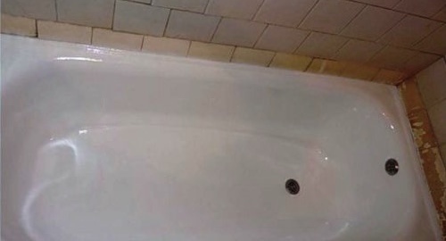 Реставрация ванны жидким акрилом | Мыски